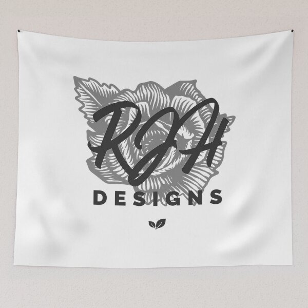 Item preview,  Rjh Designs Logo - Monochromatic designed and sold by Katiilpas.