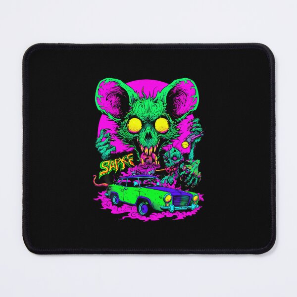Item preview, Ratfink Slime Mouse Neon Car Horror Mayhem designed and sold by Witchwayto254.