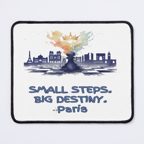 Item preview, Small Steps. Big Destiny. Paris. designed and sold by PawnShiftGoods.