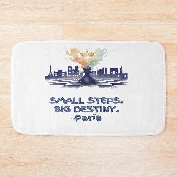 Item preview, Small Steps. Big Destiny. Paris. designed and sold by PawnShiftGoods.