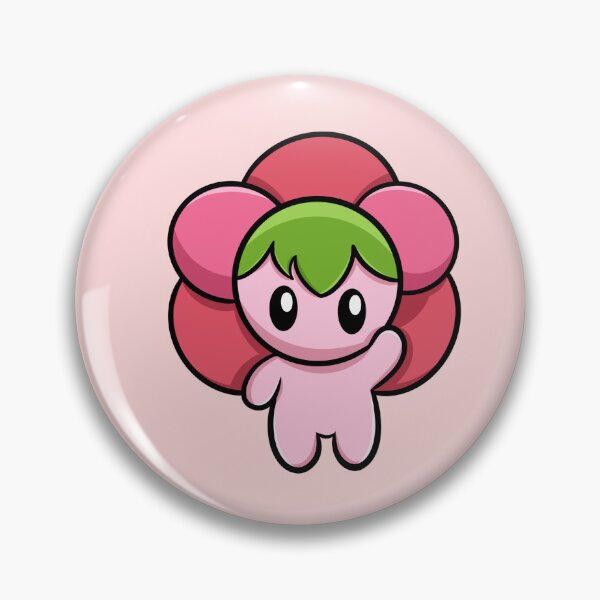 Item preview, Cute flower character kawaii design Sticker designed and sold by Crybbygalleries.