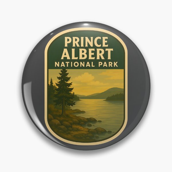 Item preview, Vintage Canadian National Park Prints: Prince Albert designed and sold by PinUpPizzazz.