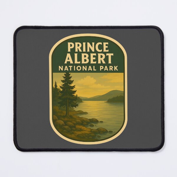 Item preview, Vintage Canadian National Park Prints: Prince Albert designed and sold by PinUpPizzazz.