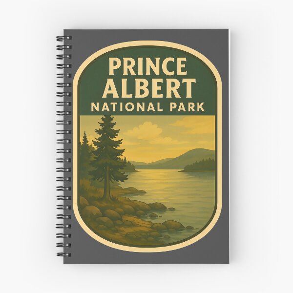 Item preview, Vintage Canadian National Park Prints: Prince Albert designed and sold by PinUpPizzazz.