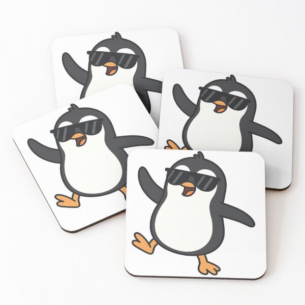 Item preview, Funny Dancing Penguin Cartoon – Cute Animal Character for T-Shirts designed and sold by Passmr.