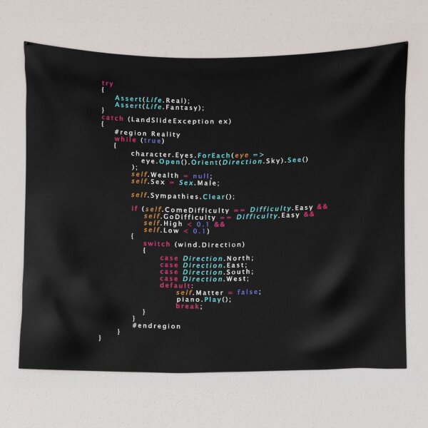 Item preview,  Is This The Real Life Coding Programming Color designed and sold by NATHANCARRITHE.