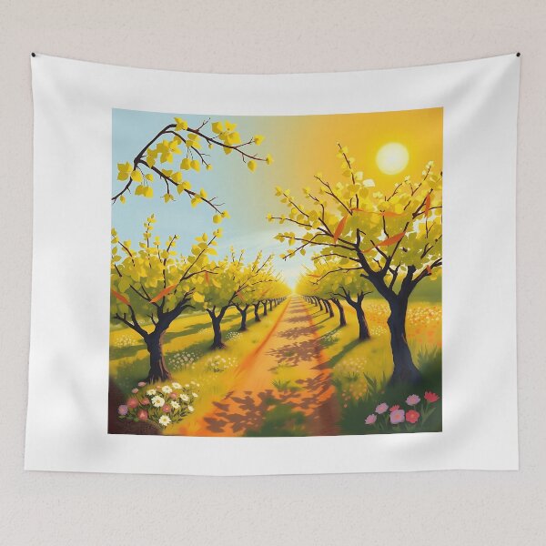 Item preview, Sunny Orchard Impressionism designed and sold by sharon1210.