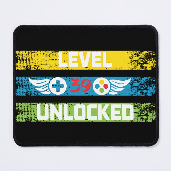 Item preview, Level 39 Unlocked 39Th - Thirty-Ninth Birthday designed and sold by Matiasokkola.