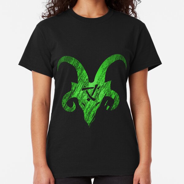Horned Skaven green Classic T-Shirt