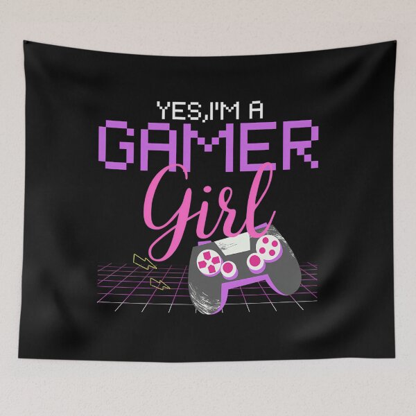 Item preview, Yes I Am A Gamer Girl designed and sold by Matiasokkola.