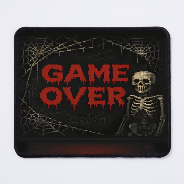 Artikelvorschau, Game Over Forever Gruseliges Gamer Halloween entworfen und verkauft von Matiasokkola.