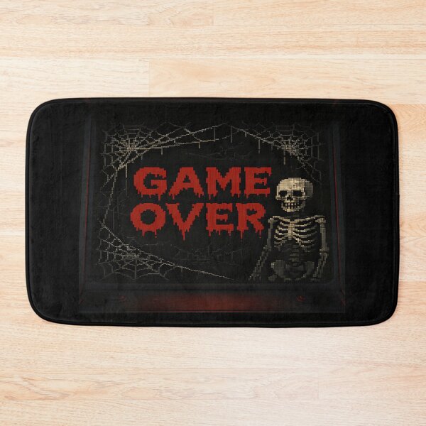 Artikelvorschau, Game Over Forever Gruseliges Gamer Halloween entworfen und verkauft von Matiasokkola.
