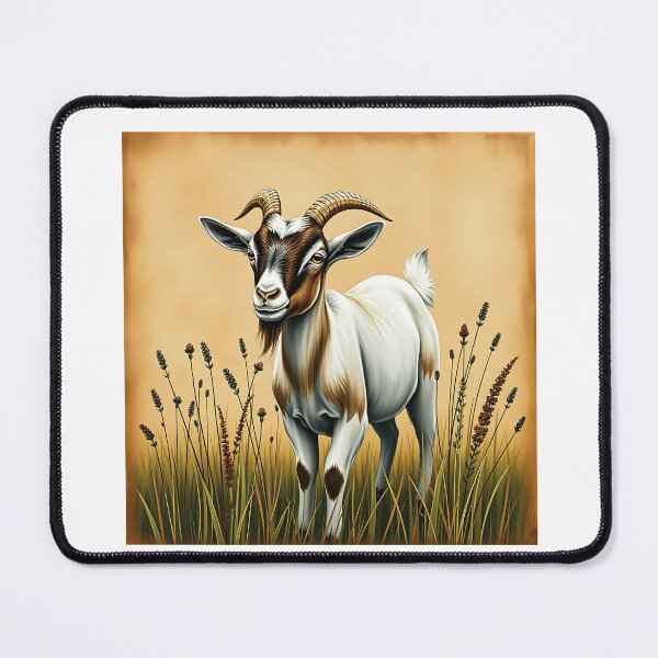 Item preview, Pastoral Goat in Earthy Tones designed and sold by sharon1210.