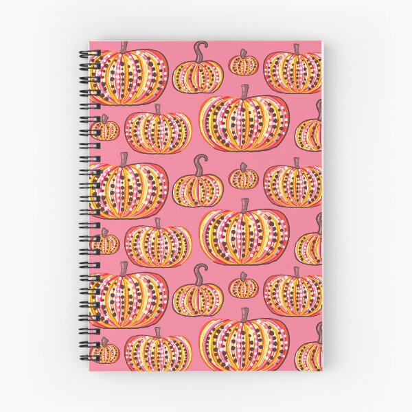 Item preview, Colorfall Season Fall Pattern | Assorted Pumpkins in Colorful Line & Dot Texture, Autumn Harvest Illustration Design designed and sold by indysign.