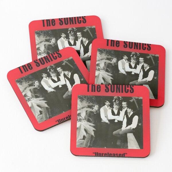 Item preview, The Sonics – Unreleased Vintage Garage Rock Poster designed and sold by fintantalonet.