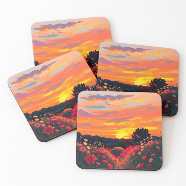 Item preview, Impressionist Colorful Sunset designed and sold by sharon1210.