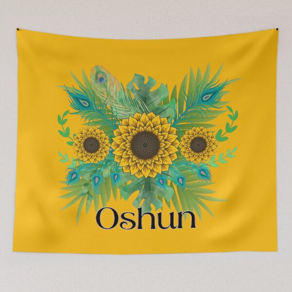 Item preview, Oshun Goddess Sunflowers designed and sold by artbyomega.