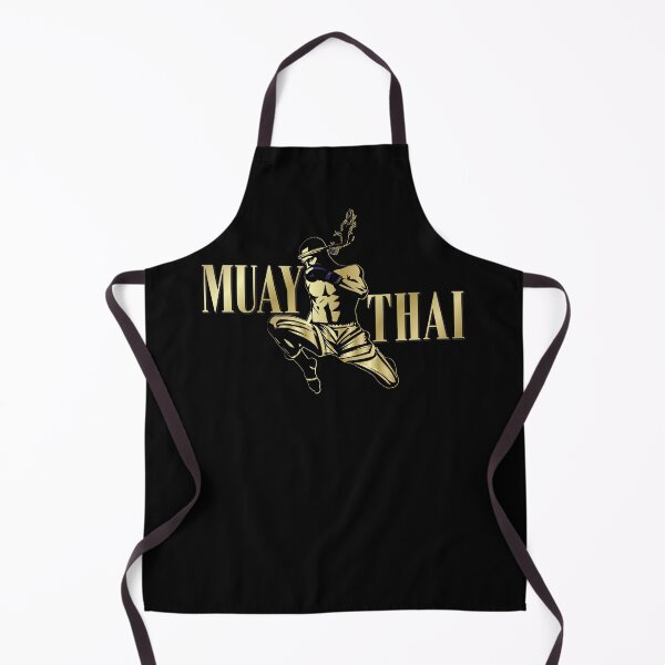 Item preview, Muay Thai Fighter – Golden Strike designed and sold by k9printart.
