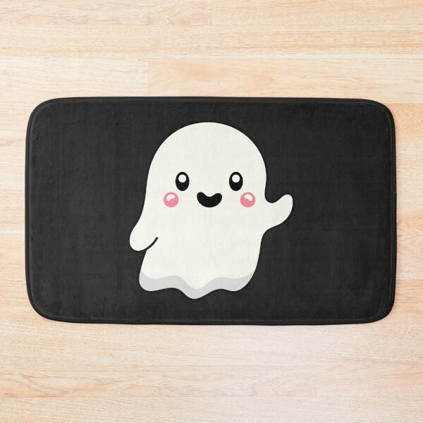 Item preview, Cute and Adorable GHOST waving happy Kawaii Halloween designed and sold by DibujandoPorfa.