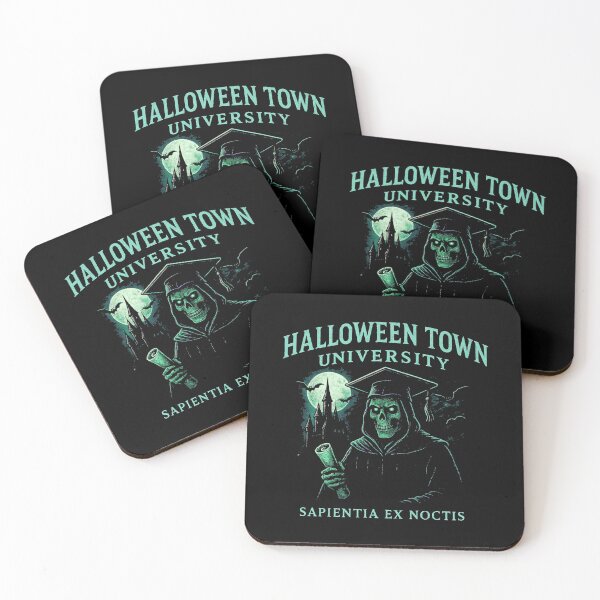 Item preview, Halloween Town Skeleton Graduation Gothic Campus designed and sold by Snowmiser254.