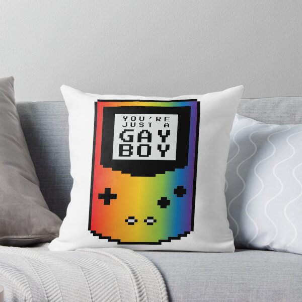 Item preview, Megan "You're Just a Gay Boy" Retro Pride Sticker designed and sold by studioroguet.