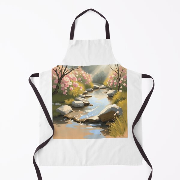 Item preview, Impressionistic Peaceful Stream designed and sold by sharon1210.