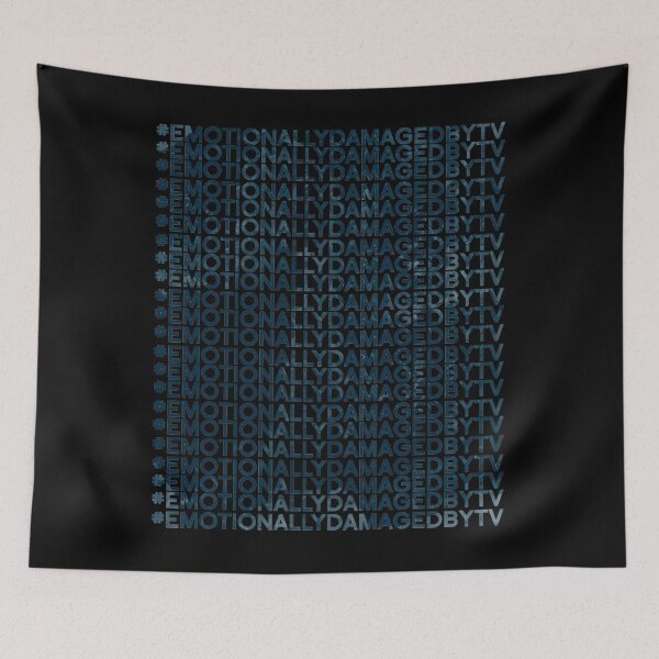 Item preview, Emotionally Damaged By Tv On Repeat designed and sold by Chelseychoen.