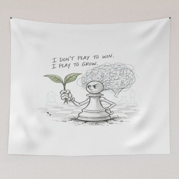 Item preview, I Don’t Play to Win. I Play to Grow. designed and sold by PawnShiftGoods.