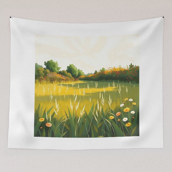 Item preview, Impressionistic Quiet Meadow designed and sold by sharon1210.