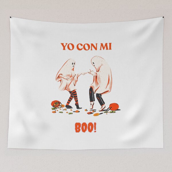 Item preview, Halloween Ghost Yo con mi Boo  designed and sold by ArgenDor Made.