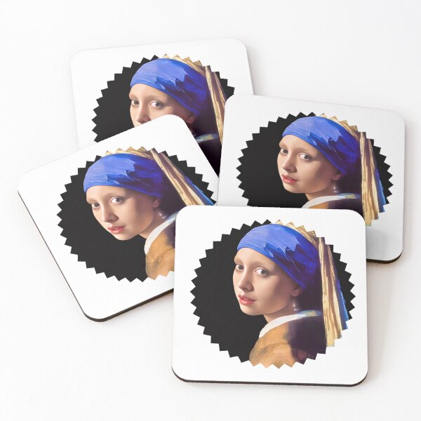 Artikelvorschau, Mädchen mit Perlenohrring entworfen und verkauft von ArtPixs.