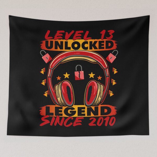 Item preview, 13Th Birthday 13 Years Gamer Level 13 Complete designed and sold by Olgaalkolan.