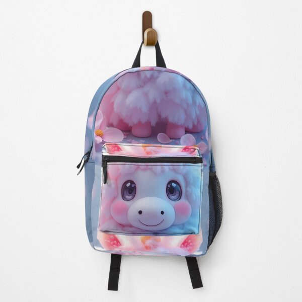 Item preview, cute fluffy unicorn with Sakura petals designed and sold by Pugavatar.