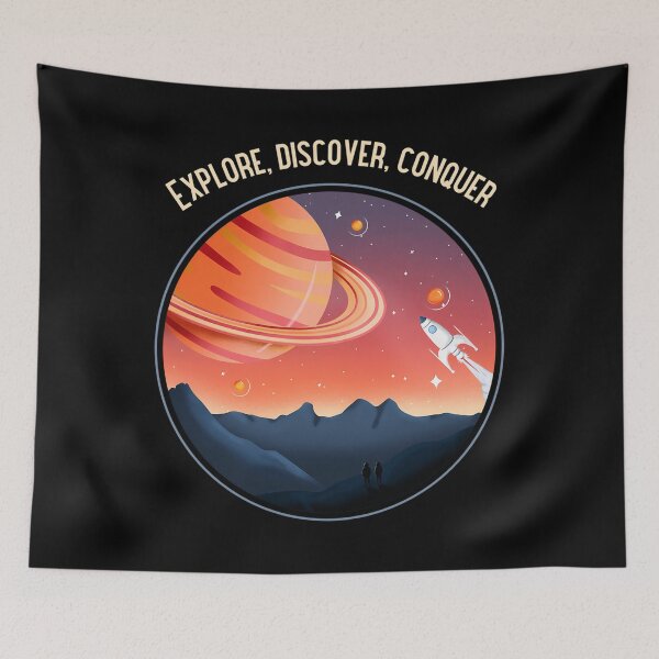 Item preview, Explore Discover Conquer designed and sold by Olgaalkolan.