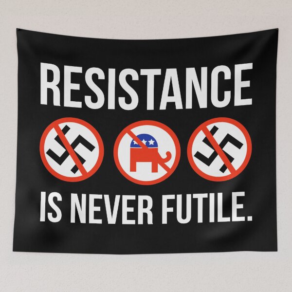 Item preview, Resistance is never futile  designed and sold by Rachel the Artist .