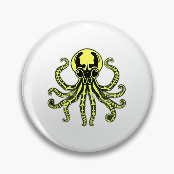 Item preview, Glowing Skeletal Octopus Illustration designed and sold by sharon1210.