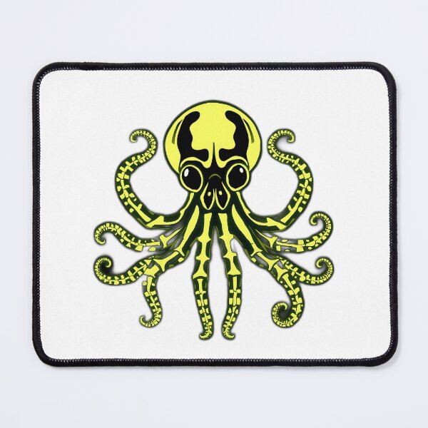 Item preview, Glowing Skeletal Octopus Illustration designed and sold by sharon1210.