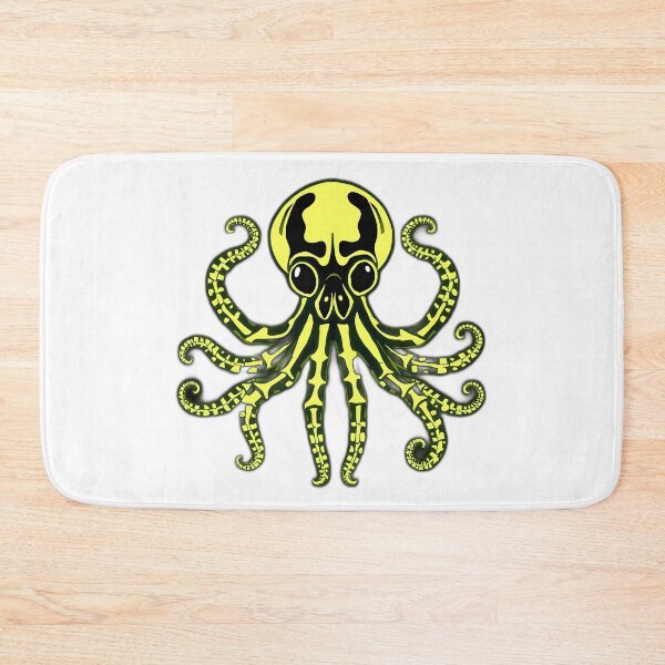 Item preview, Glowing Skeletal Octopus Illustration designed and sold by sharon1210.