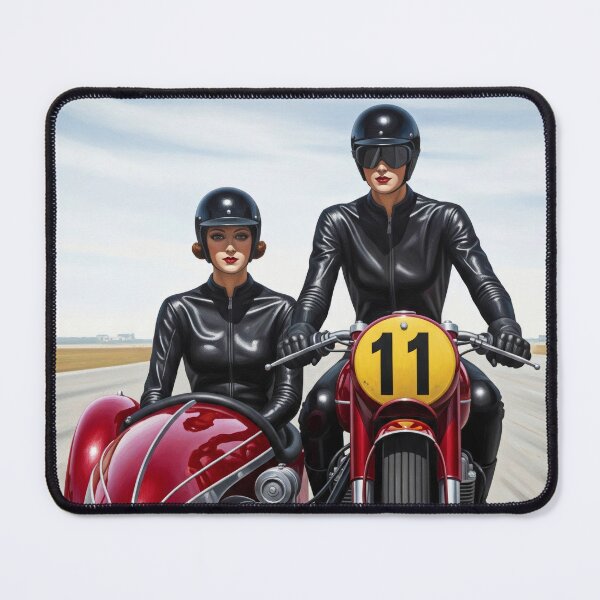 Item preview, The Sidecar Race - Original Art Deco Artwork designed and sold by elektronen.