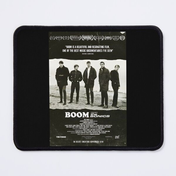 Item preview, The Sonics – Boom Documentary Poster Retro Rock Art designed and sold by fintantalonet.