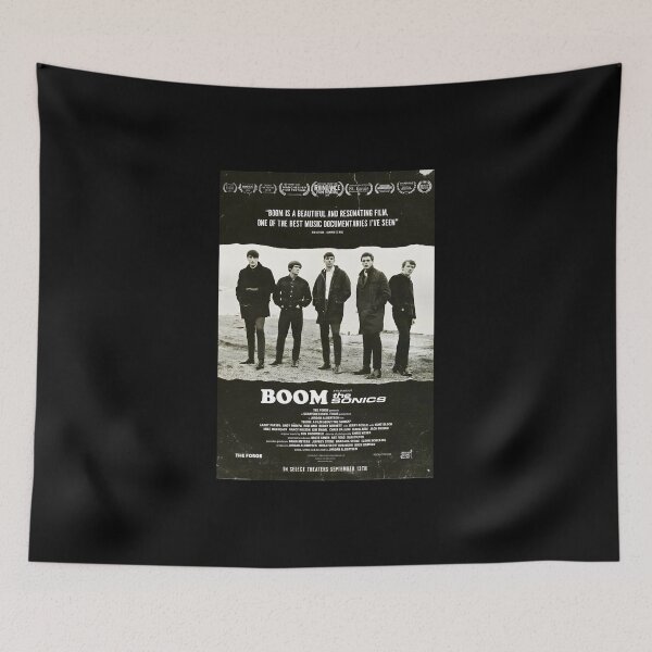 Item preview, The Sonics – Boom Documentary Poster Retro Rock Art designed and sold by fintantalonet.