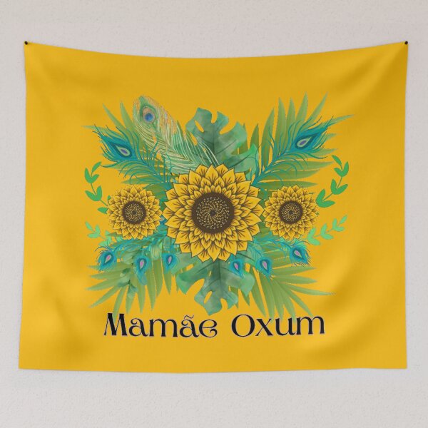 Item preview, Mamãe Oxum Goddess Sunflowers designed and sold by artbyomega.