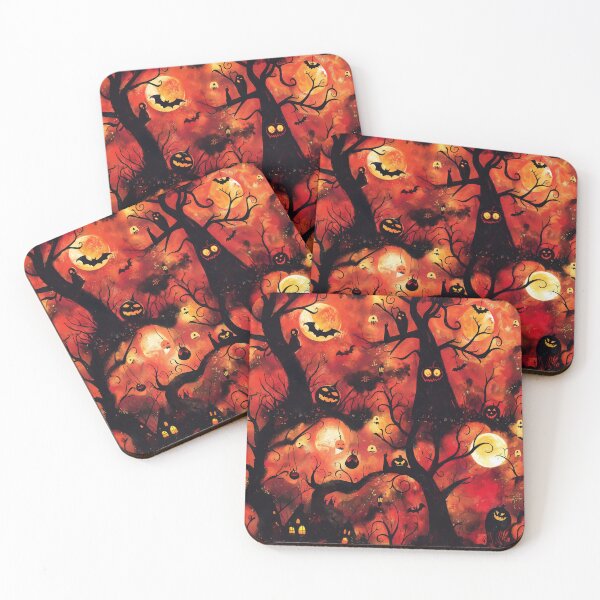 Item preview, Haunted Halloween Night designed and sold by Boddicca.