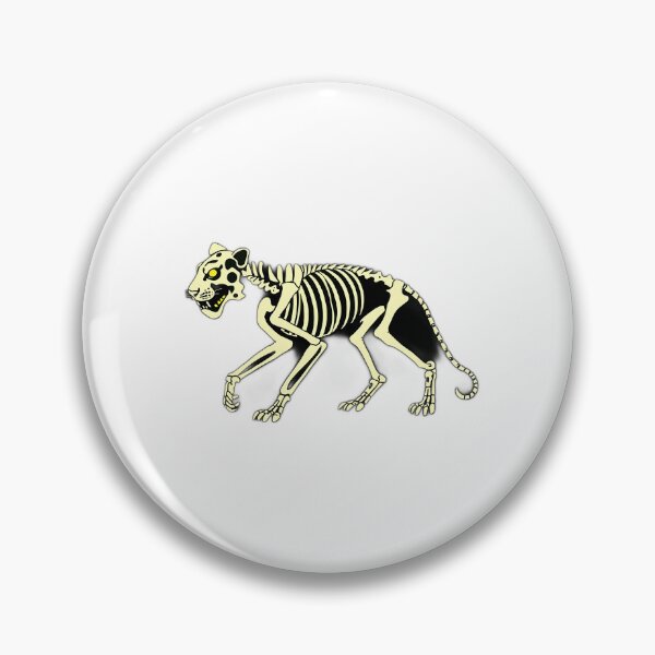 Item preview, Glow-in-the-Dark Skeletal Tiger designed and sold by sharon1210.