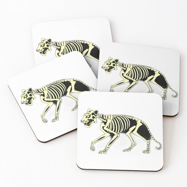 Item preview, Glow-in-the-Dark Skeletal Tiger designed and sold by sharon1210.