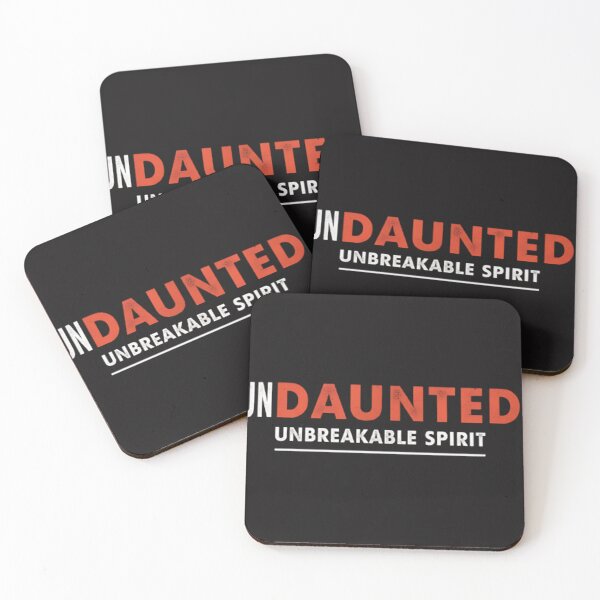 Item preview, Undaunted – Unbreakable Spirit Motivational Typography Design designed and sold by GotoRyoichijdnz.