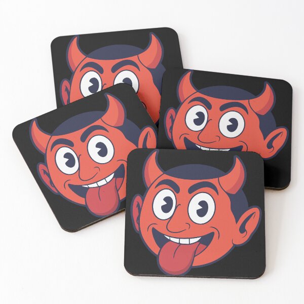 Item preview, Retro Cartoon Devil designed and sold by Tiny-roar-studio.