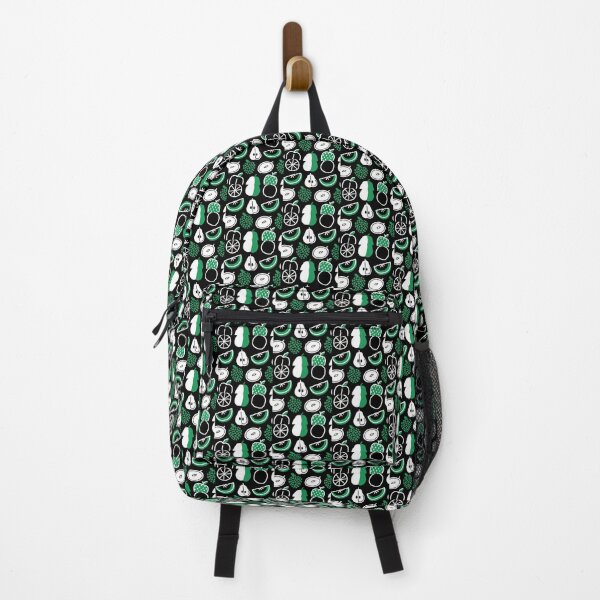 Item preview, Bold Green & White Fruit Medley Pattern designed and sold by zzz888.