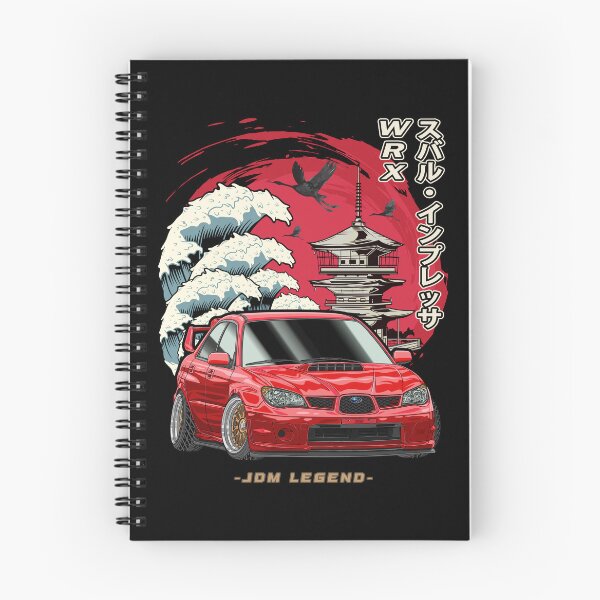 Item preview, The Great Wave - Red Subie Drift King  designed and sold by JDM Guyvit.
