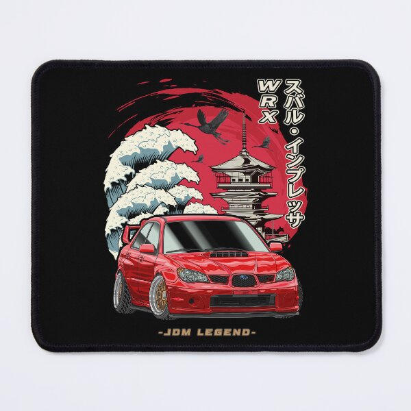 Item preview, The Great Wave - Red Subie Drift King designed and sold by JDM Guyvit.